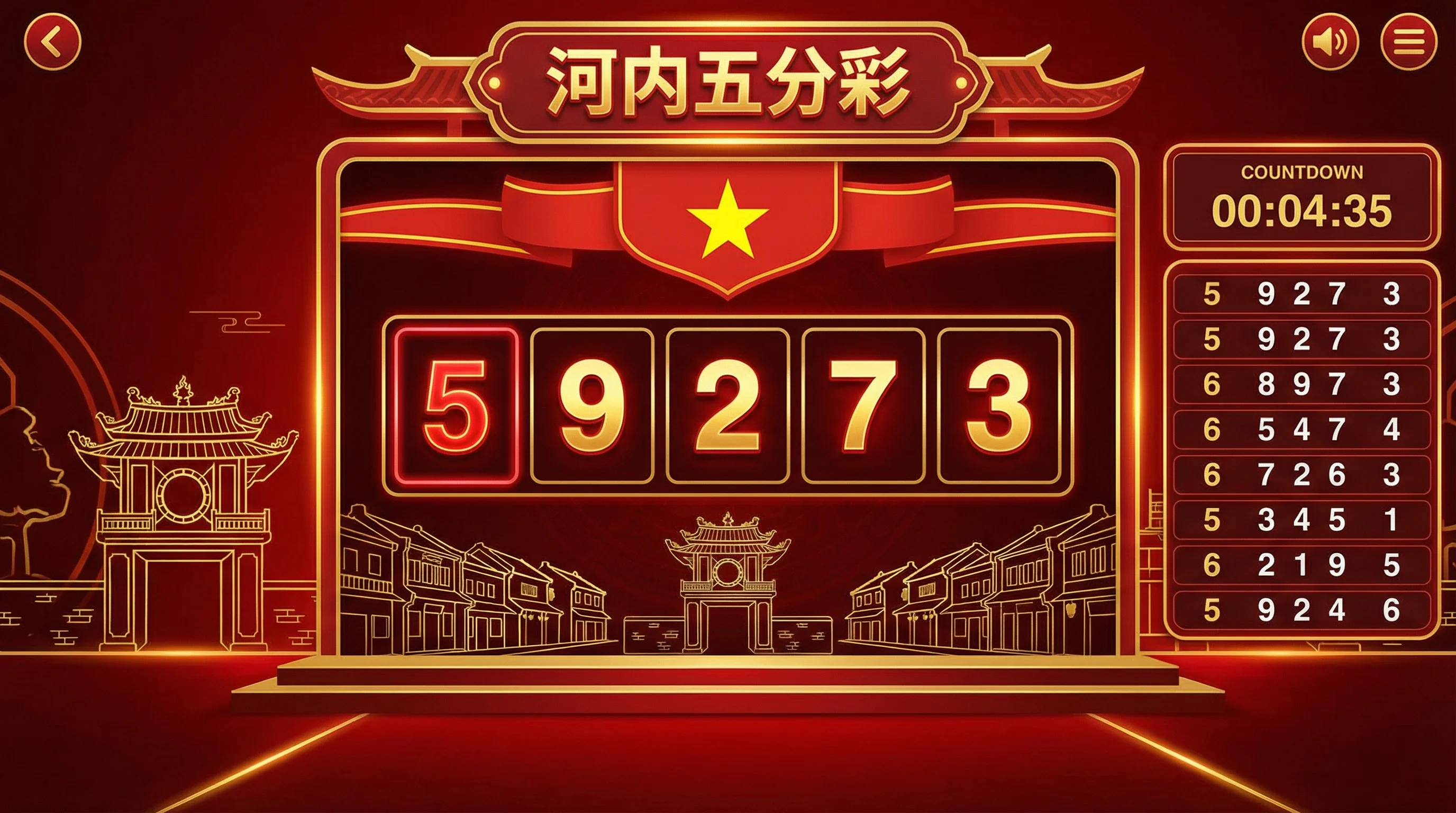 河内五分彩 - 越南经典彩票